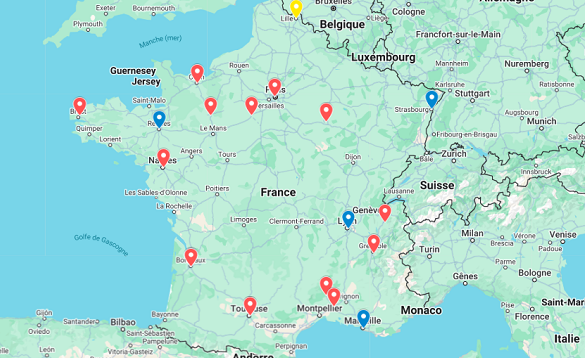 Mobilisation de travailleurs sociaux : la carte des rassemblements du 15 mai