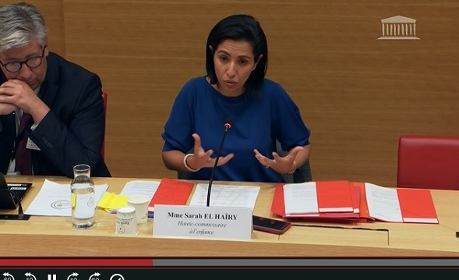 "No kids", écrans, protection de l'enfance… Sarah El Haïry défend des "sujets complémentaires"