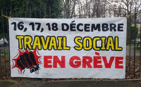 Le secteur de l'urgence aux avant-postes de la mobilisation sociale jusqu'au 18&nbsp;décembre