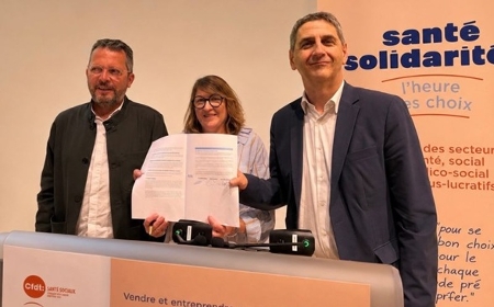 Crise du social&nbsp;: CFDT, Uniopss et Udes veulent peser sur la présidentielle