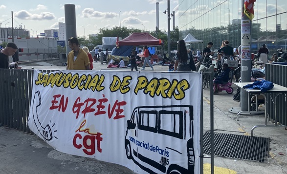 "Ce qui nous use, c'est l'organisation du travail"&nbsp;: un mois de grève au Samusocial de Paris