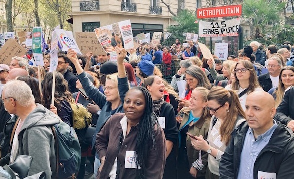 Les associations de la santé et de la solidarité descendent dans la rue